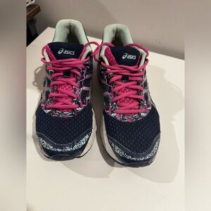 Asics Womens GEL-EXCITE 4 Casual Sneakers Athletic Shoes Blueprint/Silver